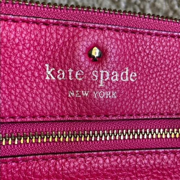 Kate Spade Pink wristlet bag - Picture 2 of 5